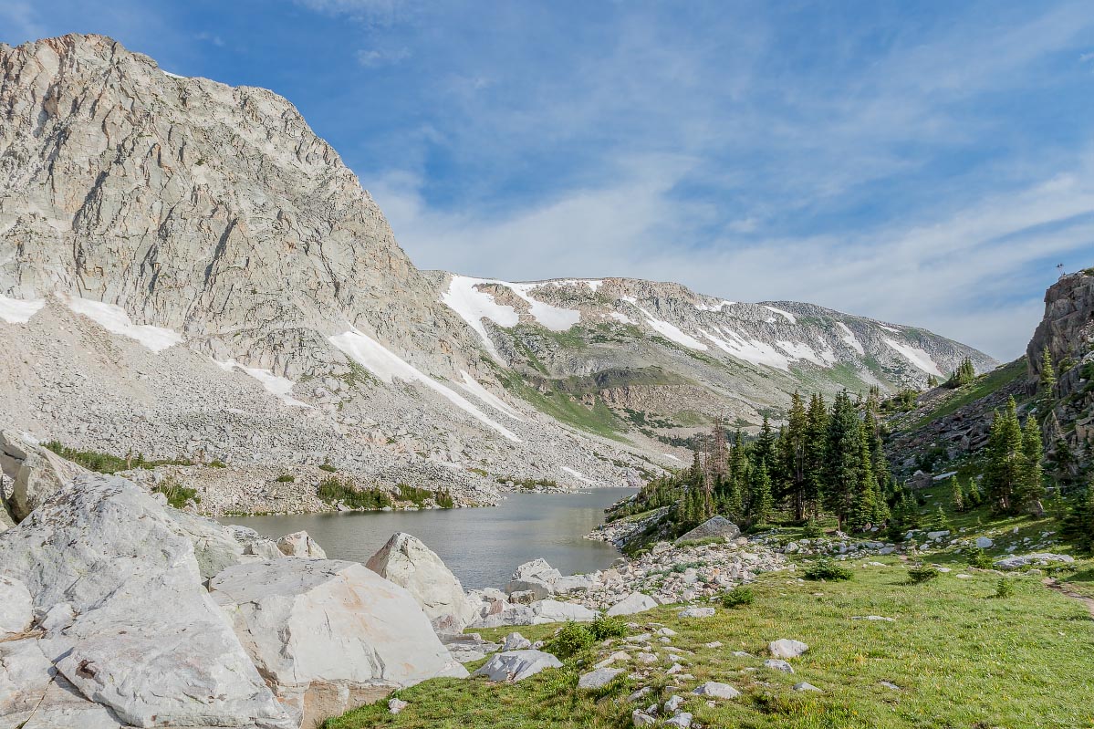 Lookout Lake Snowy Range Wyoming