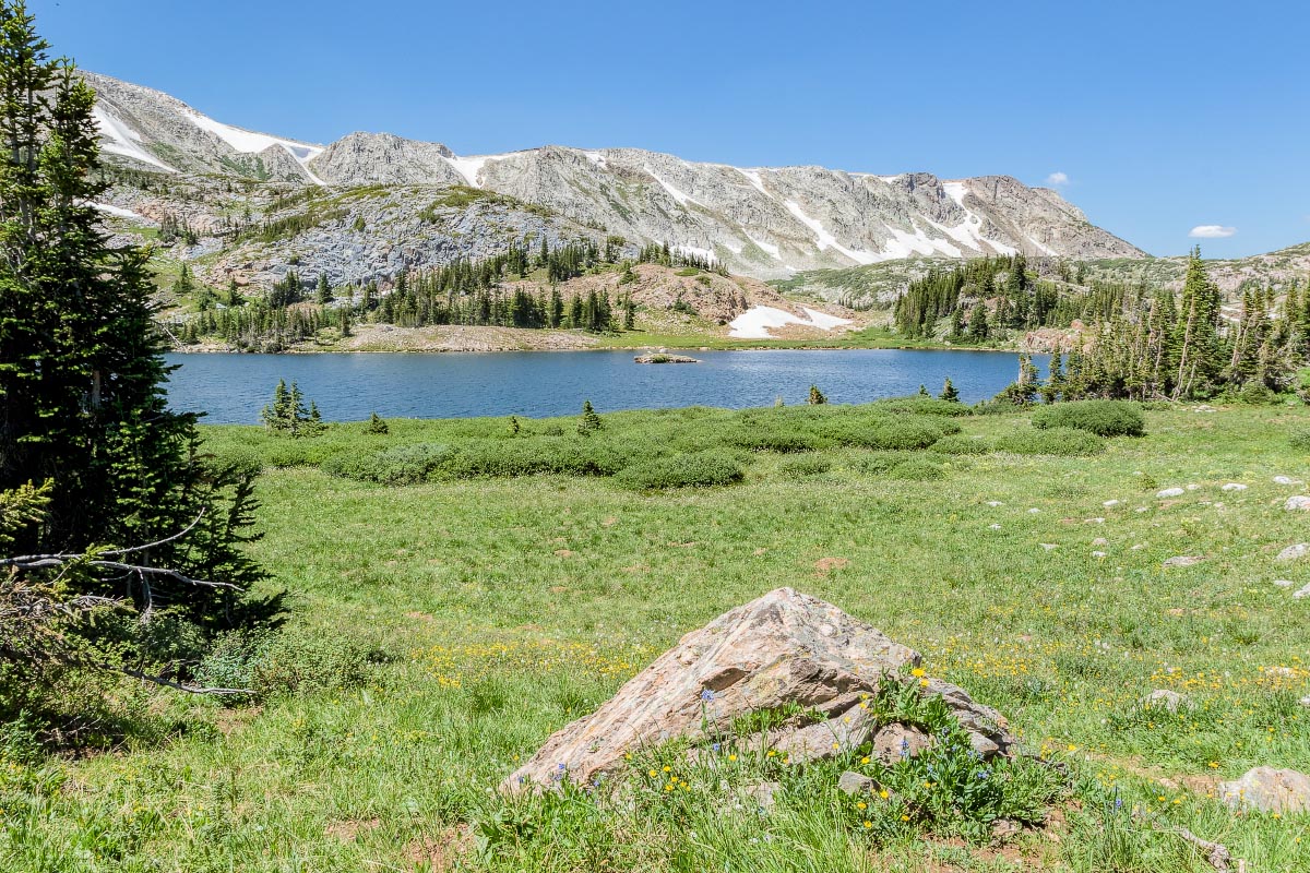 Libby Lake Snowy Range Wyoming