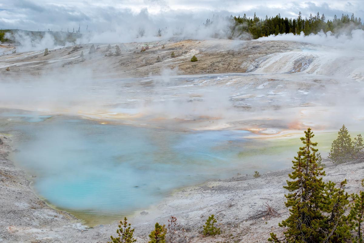 Porcelain Basin Yellowstone Wyoming