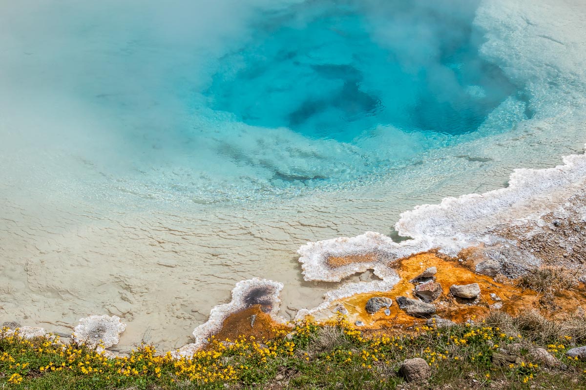 Silex Spring Yellowstone Wyoming