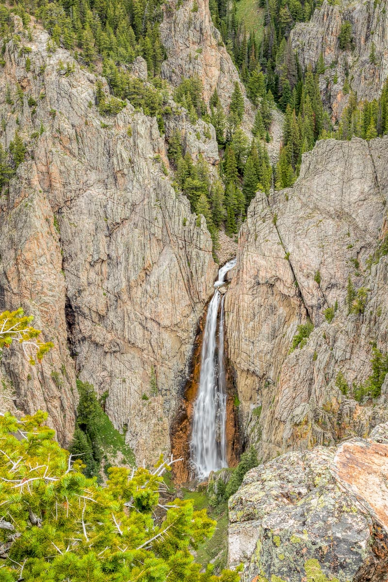 Bucking Mule Falls Wyoming