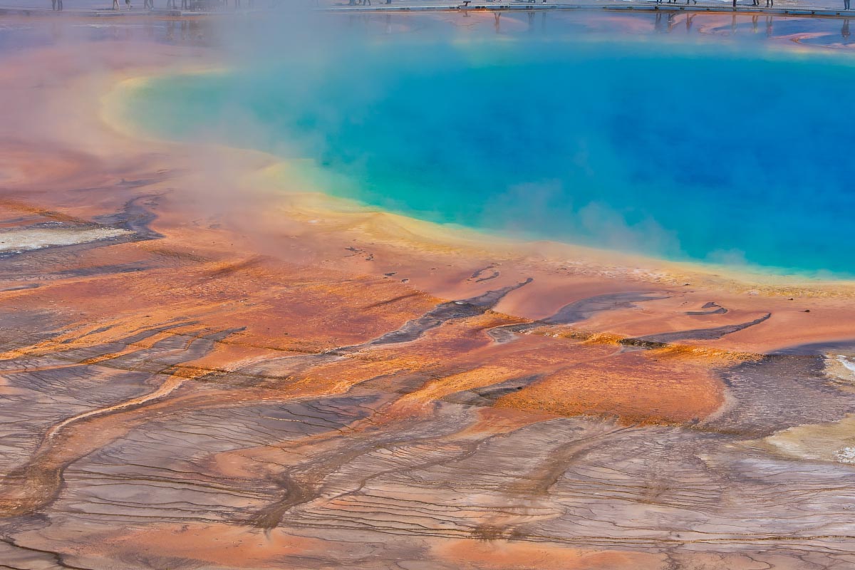 Grand Prismatic Spring Yellowstone Wyoming