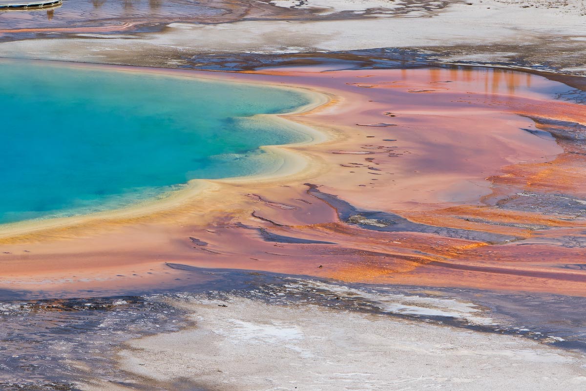 Grand Prismatic Spring Yellowstone Wyoming