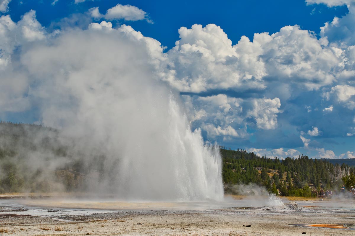 Daisy Geyser Yellowstone Wyoming