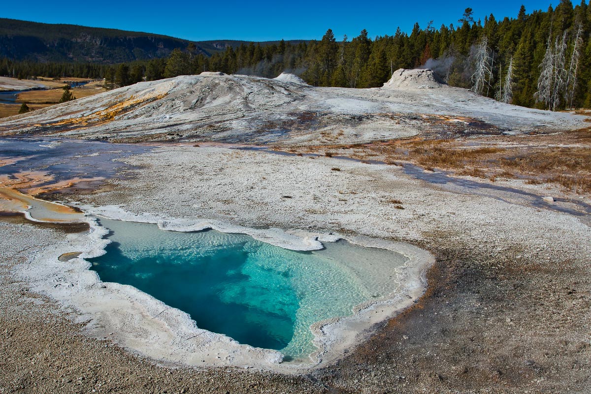 Heart Spring and Lion Group Yellowstone Wyoming