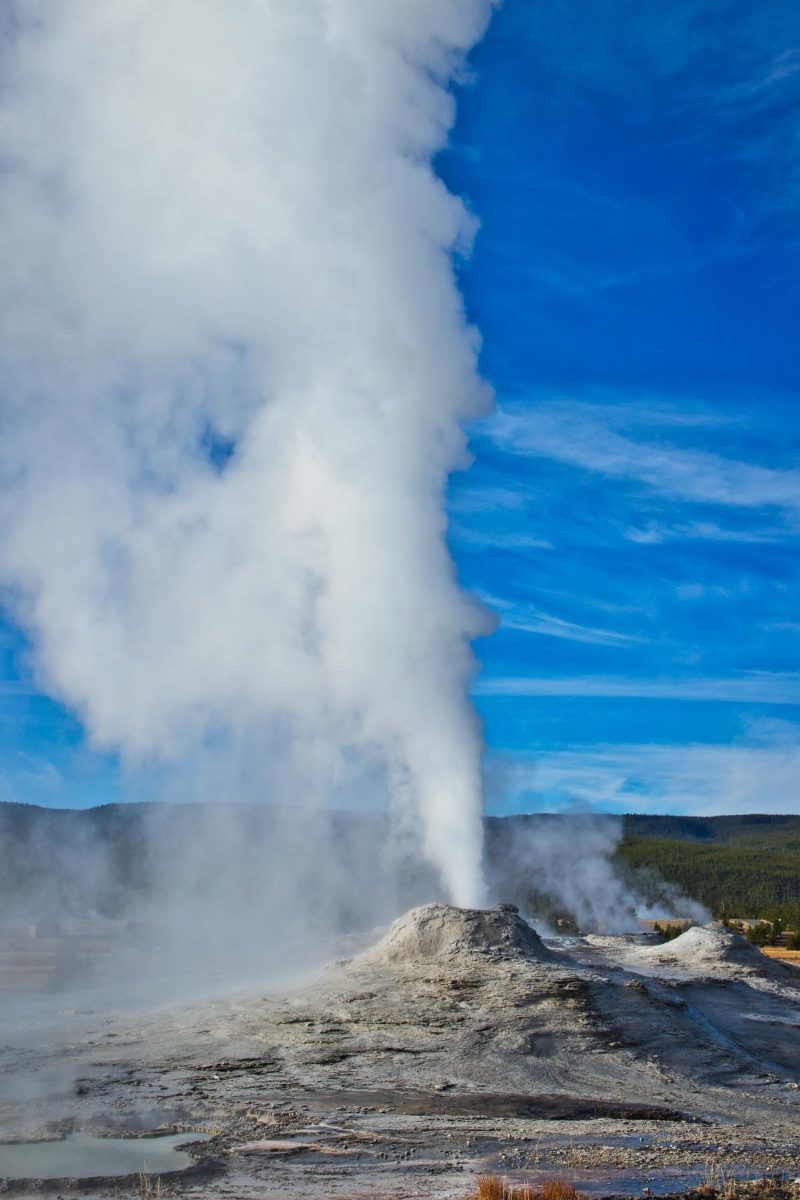 Lion Geyser Yellowstone Wyoming