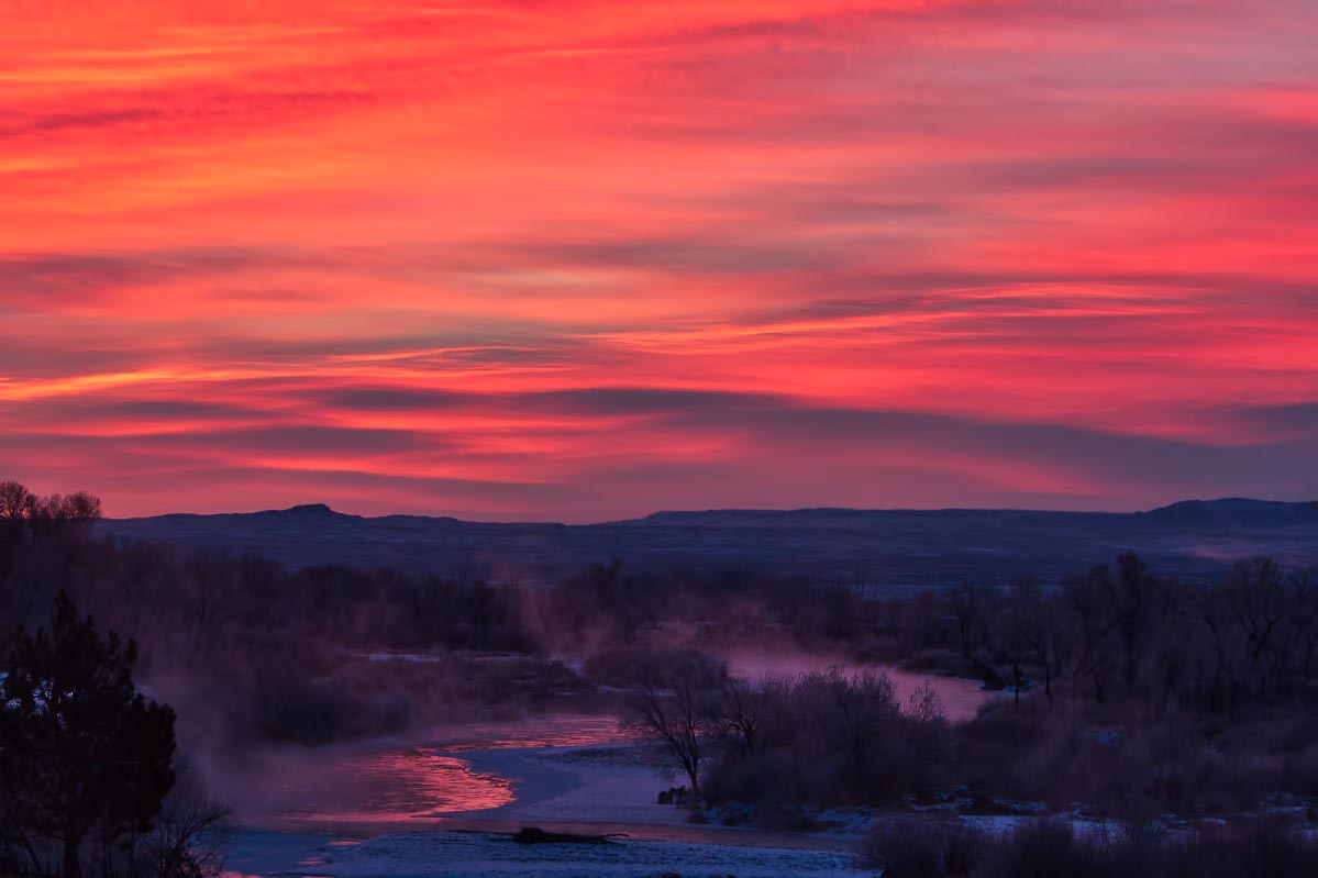 Wind River sunrise