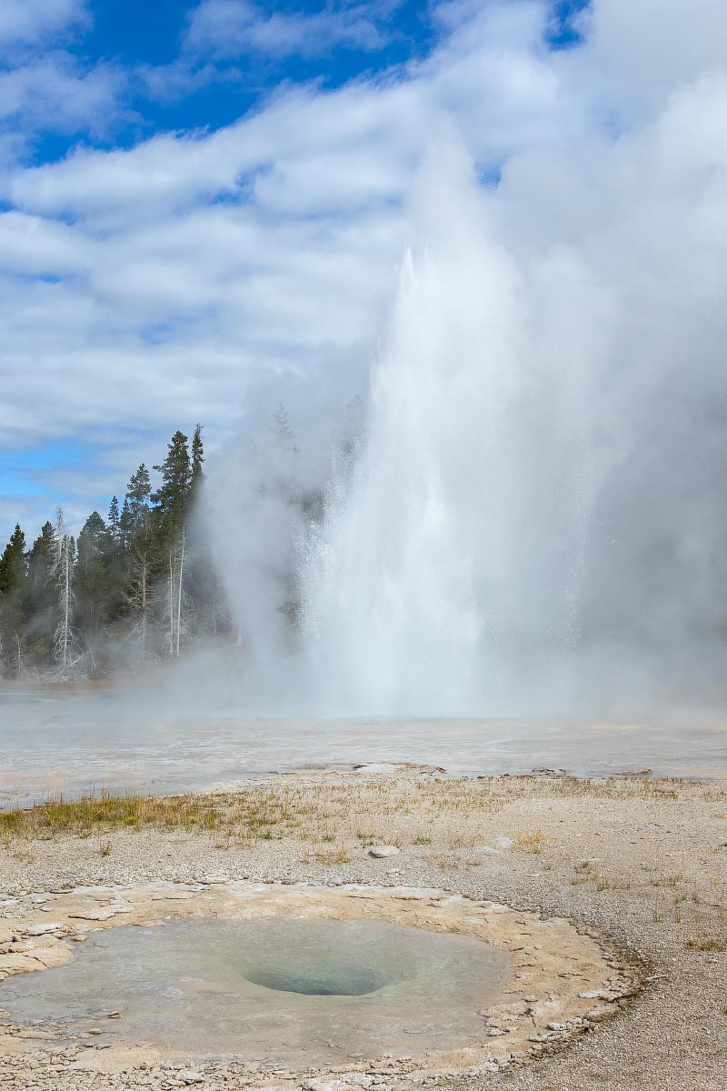 Grand Geyser Yellowstone Wyoming