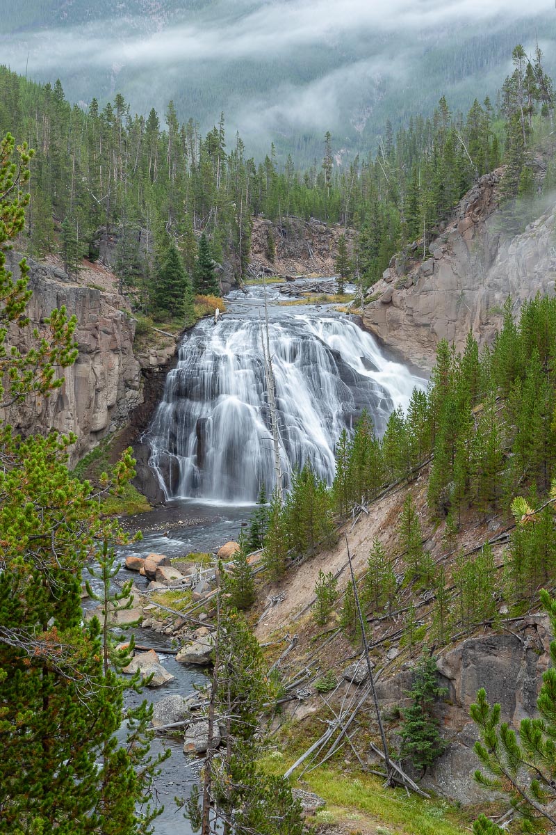 Gibbon Falls Yellowstone Wyoming