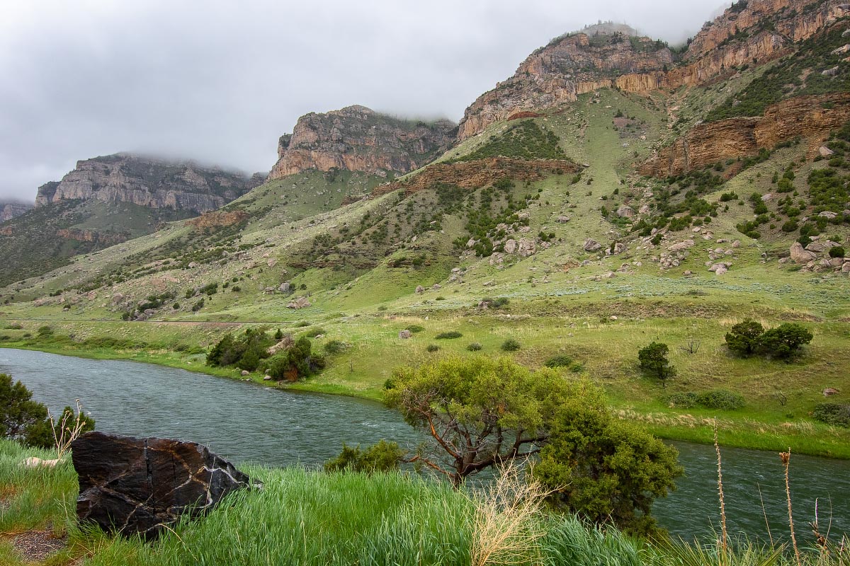 Wind River Canyon Wyoming