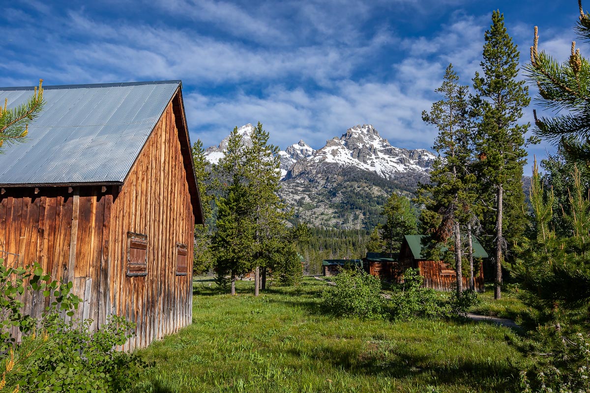 Lucas-Fabian Homestead Grand Teton National Park Wyoming