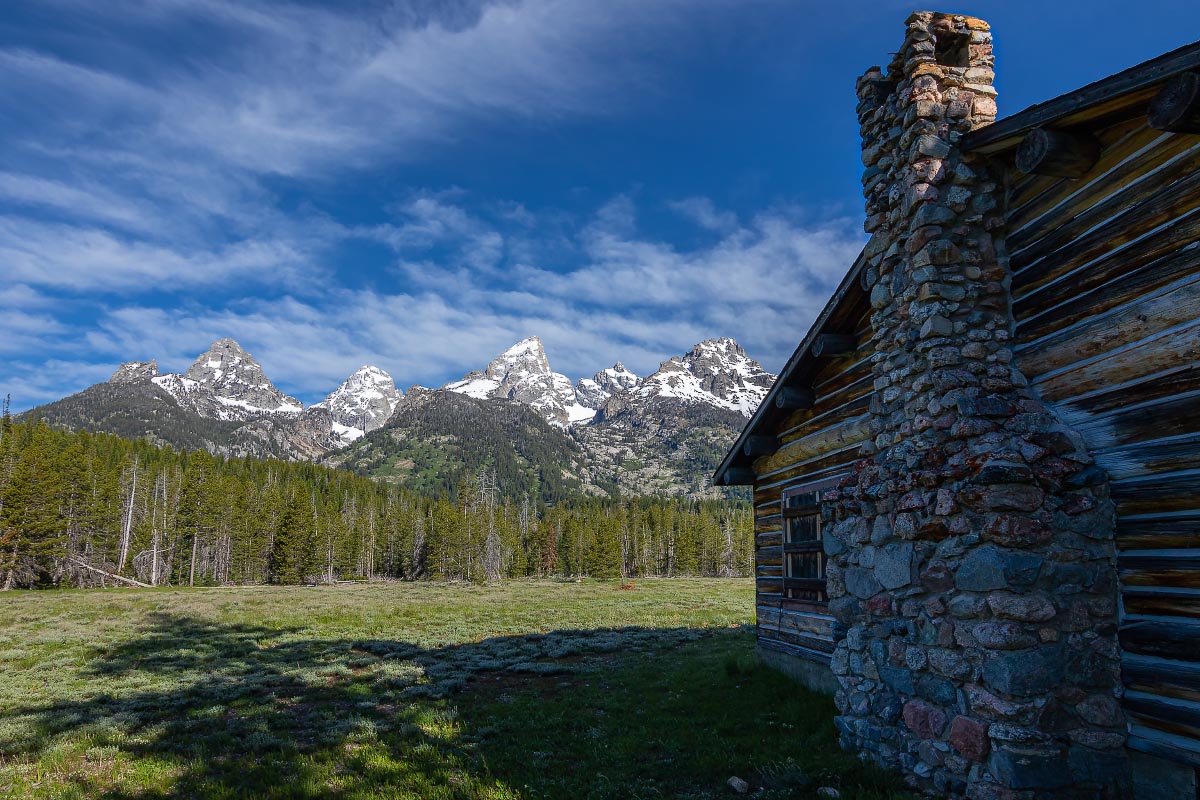 Lucas-Fabian Homestead Grand Teton National Park Wyoming