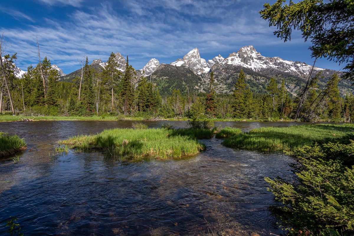 Grand Teton National Park Cottonwood Creek Wyoming