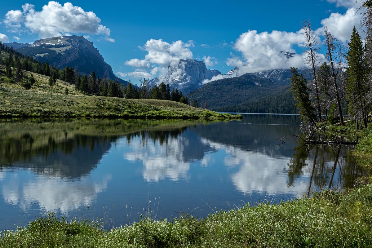 Lower Green River Lake Squaretop Mountain Wyoming