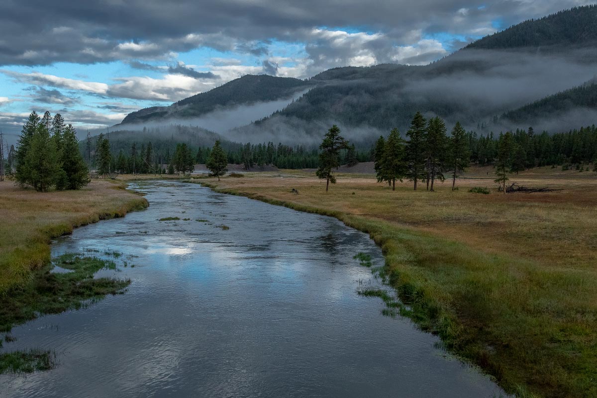 Gibbon River Yellowstone Wyoming