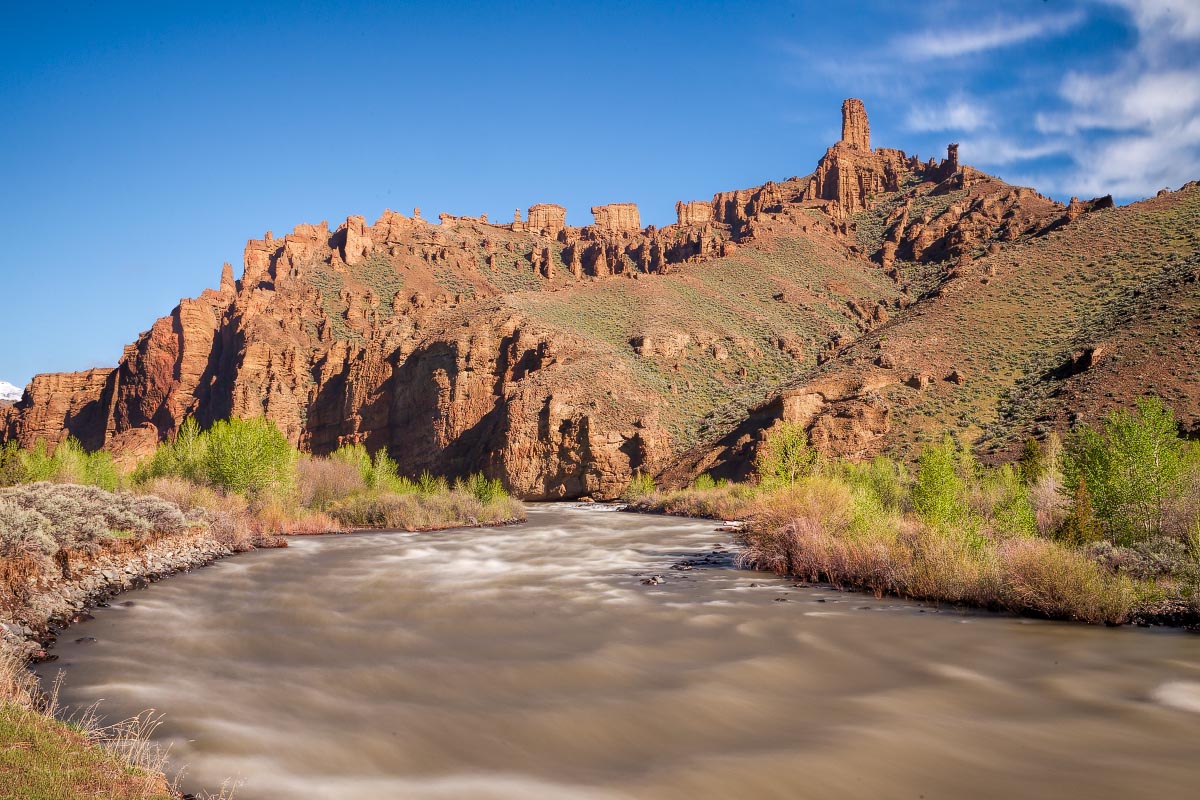 "The Holy City", North Fork Shoshone Wyoming