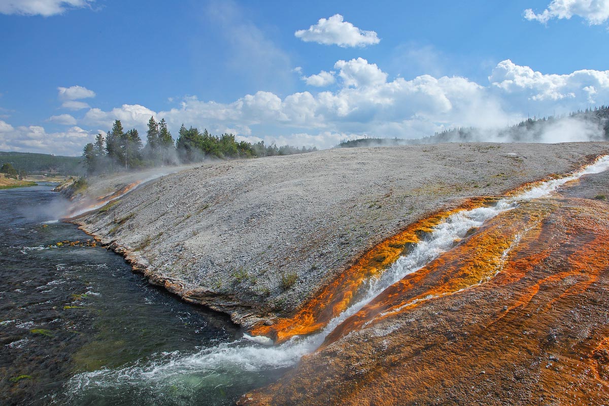 Firehole River Yellowstone Wyoming