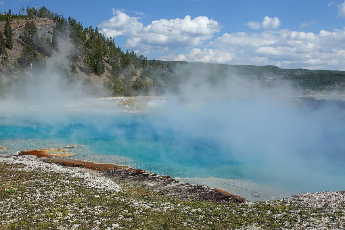 Excelsior Geyser Crater Yellowstone Wyoming