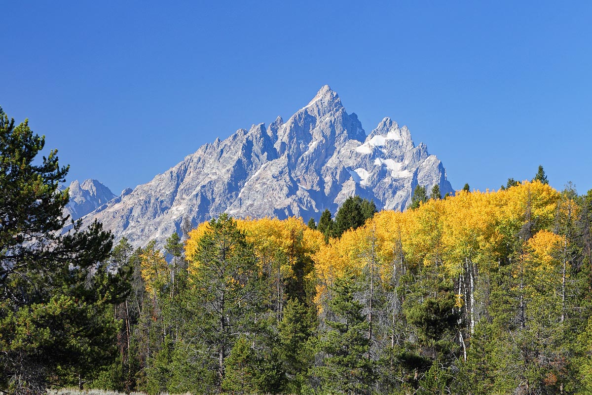 Taggert Lake trail Grand Teton National Park Wyoming