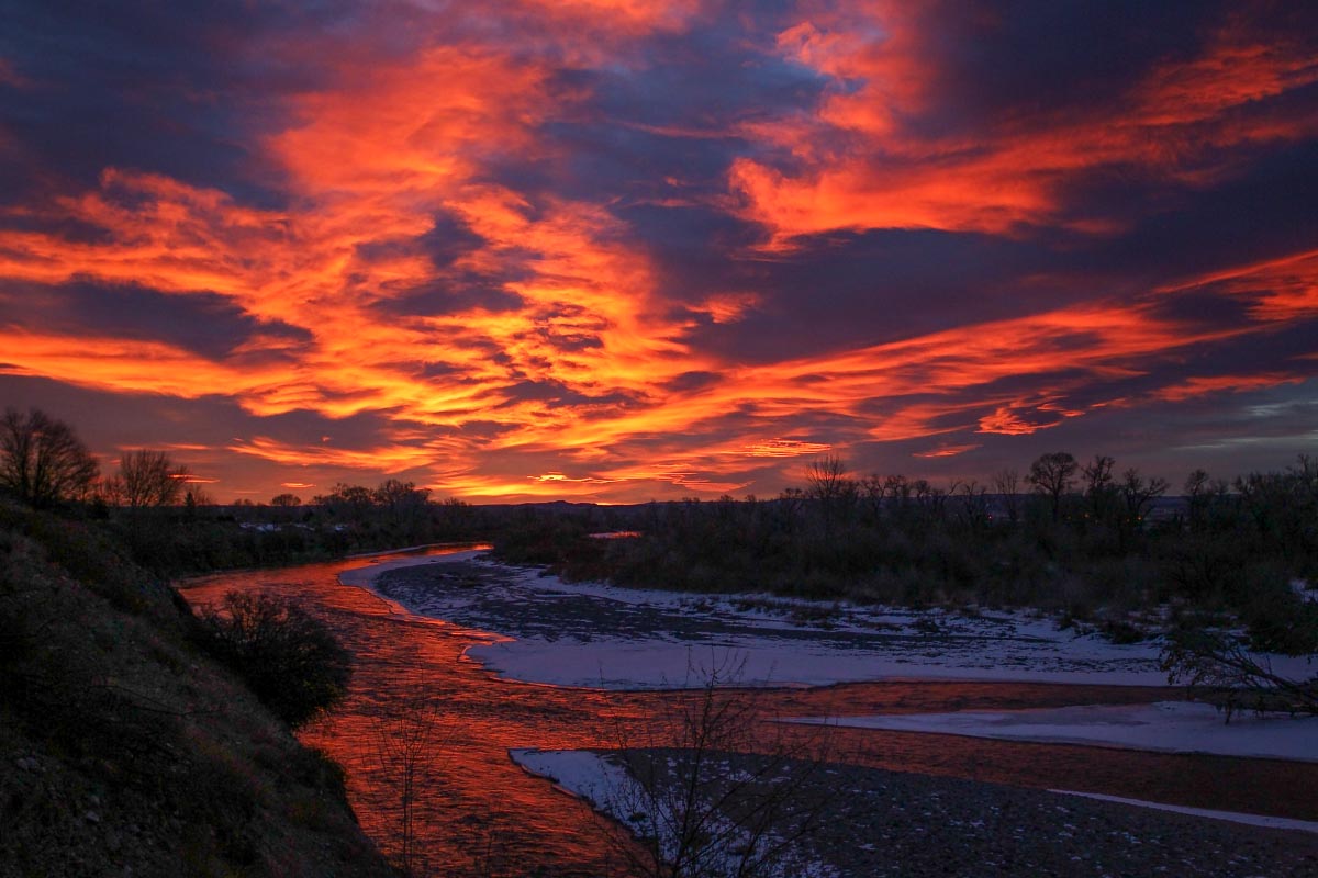 Wind River Sunrise