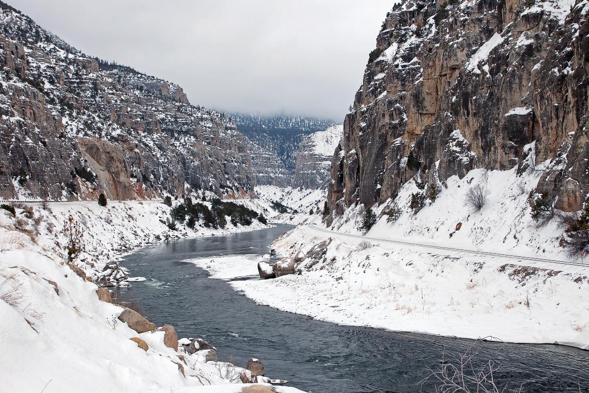 Wind River Canyon Wyoming