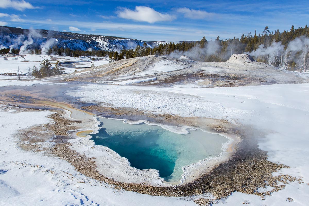 Heart Spring Yellowstone Wyoming