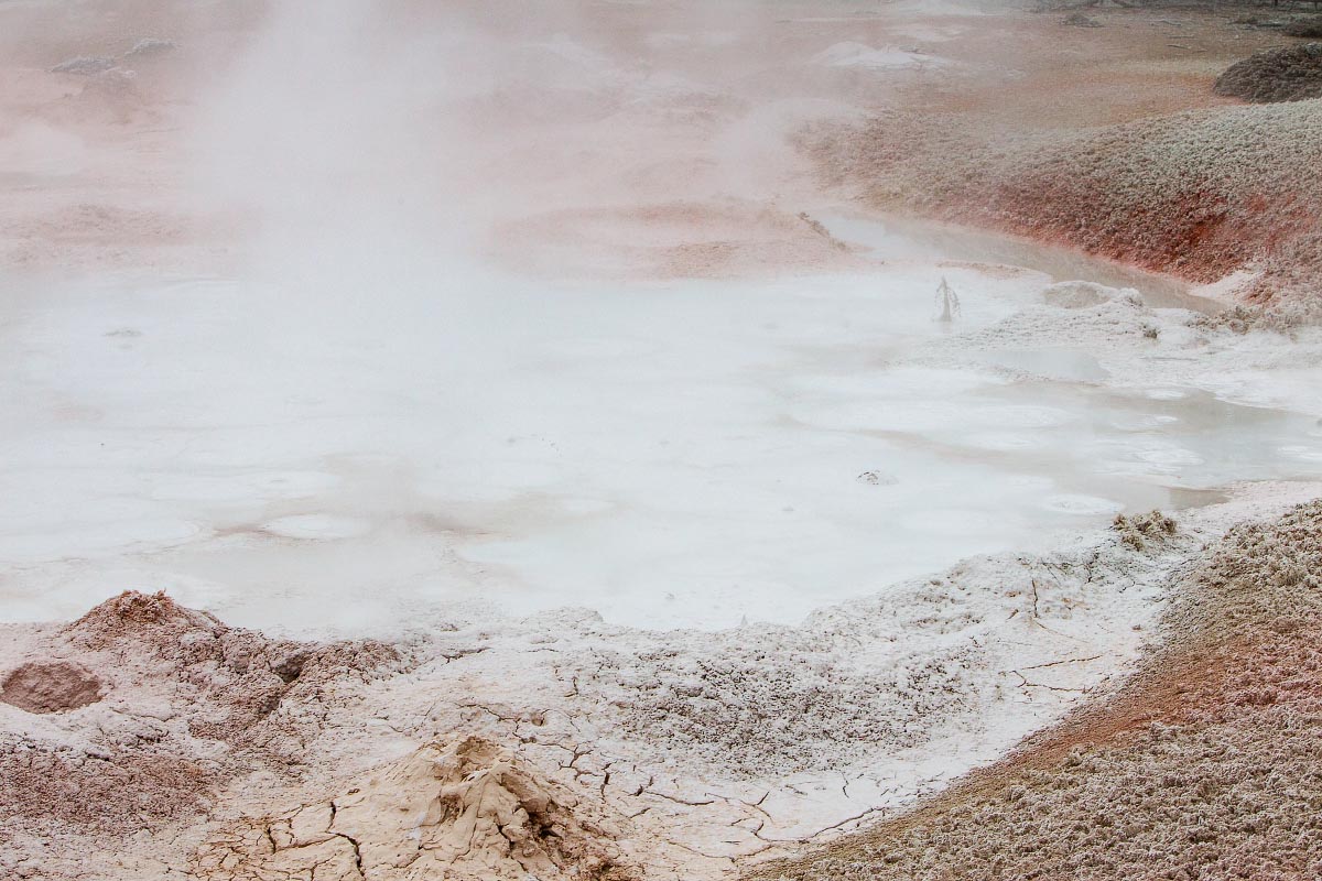 Fountain Paint Pots Yellowstone Wyoming