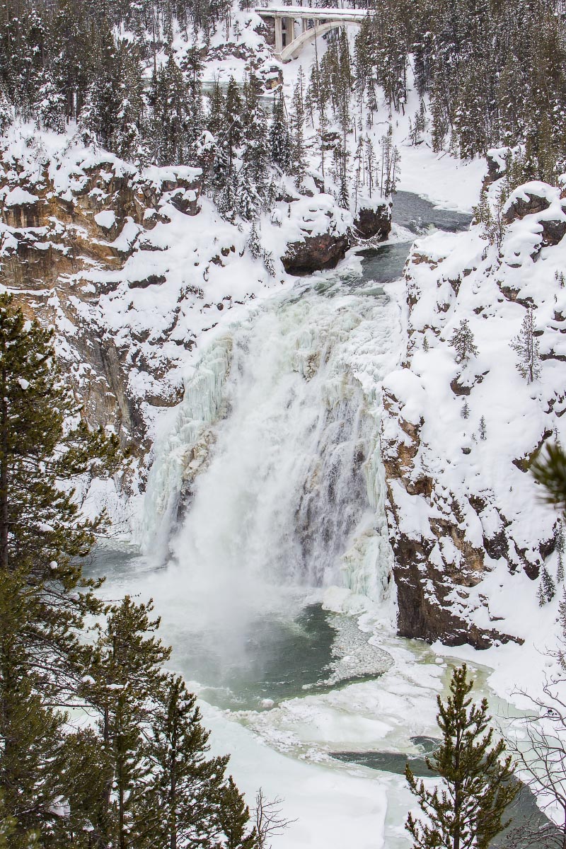 Upper Falls Yellowstone Wyoming