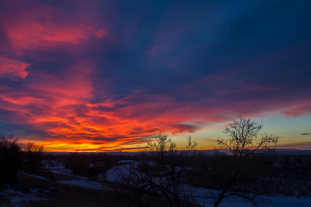 Wind River Sunrise Wyoming