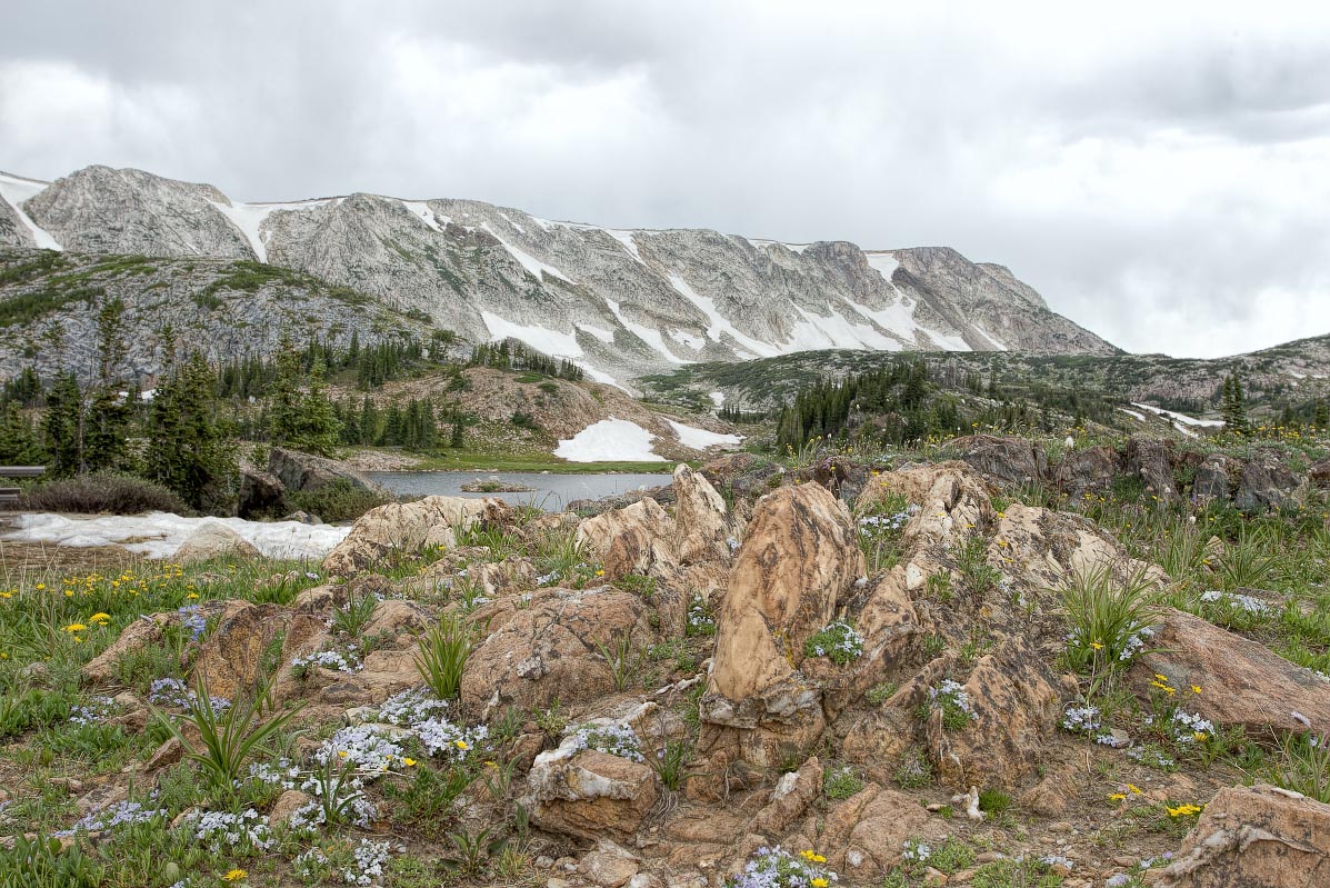 Libby Lake Snowy Range Wyoming