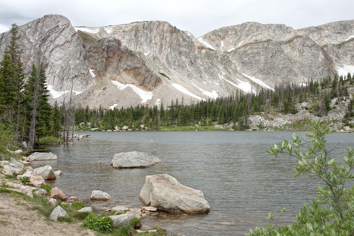 Mirror Lake Snowy Range Wyoming