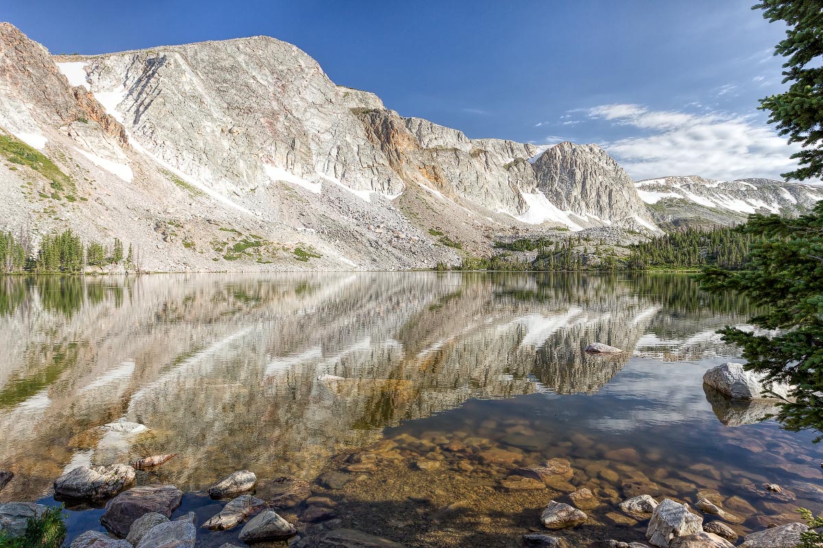 Lake Marie Snowy Range Wyoming