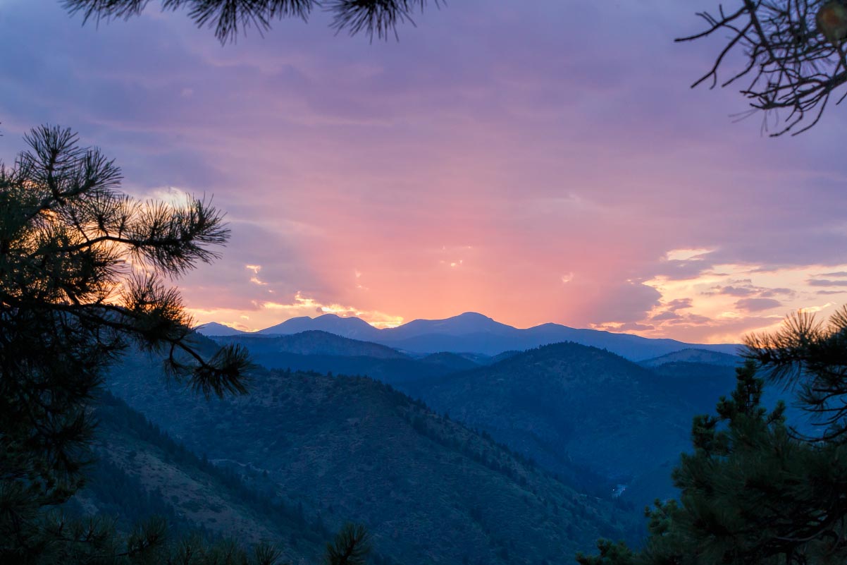 Sunset, Golden CO