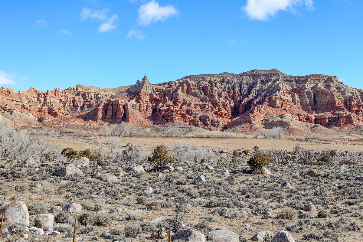 Dubois Wyoming badlands