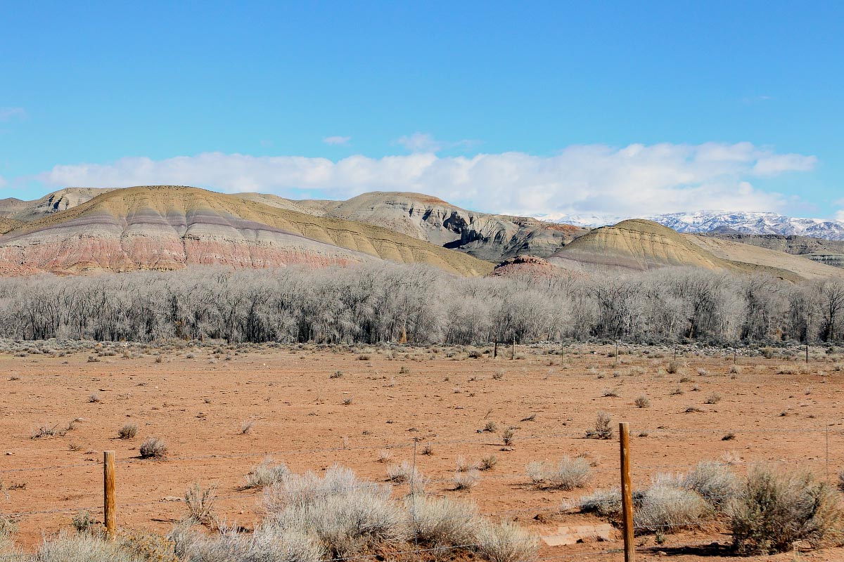 Dubois Wyoming painted hills