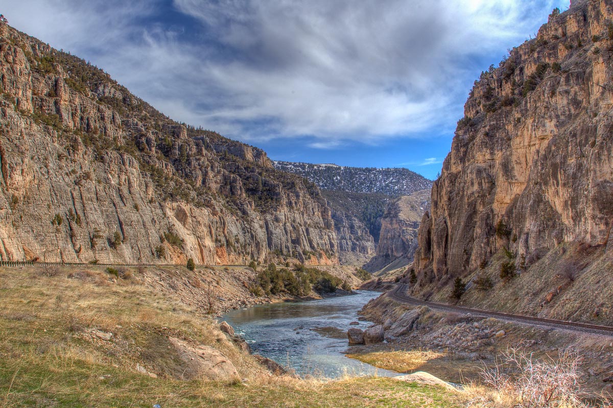 Wind River Canyon Wyoming