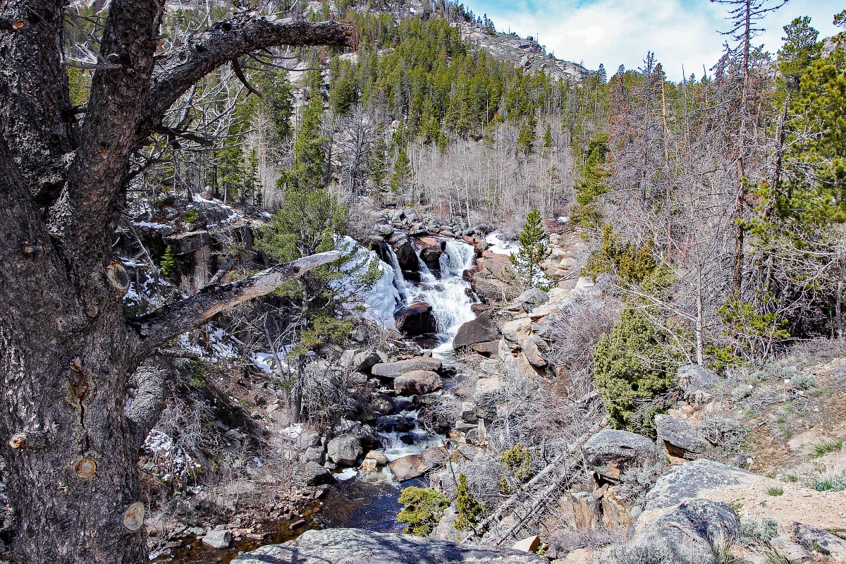 Popa Agie Falls Sinks Canyon State Park Wyoming