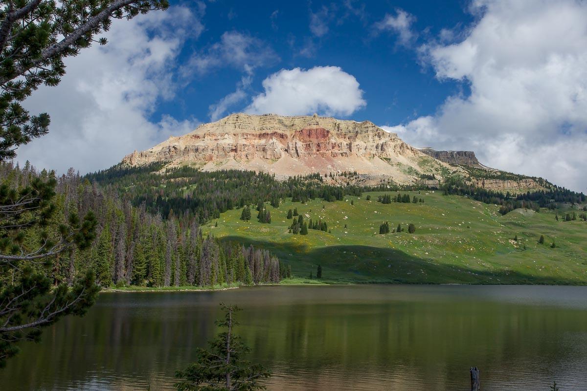 Beartooth Lake and Beartooth Butte Wyoming