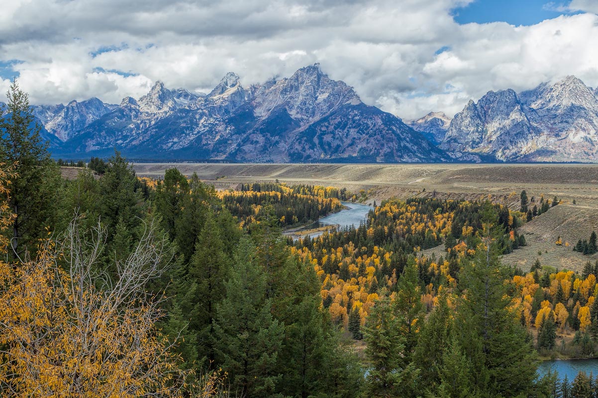 Snake River Overlook Grand Teton National Park Wyoming