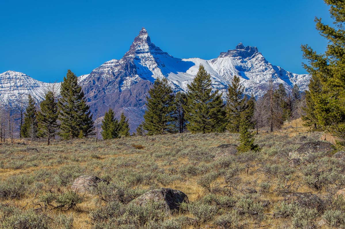 Piot and Index Peaks Wyoming