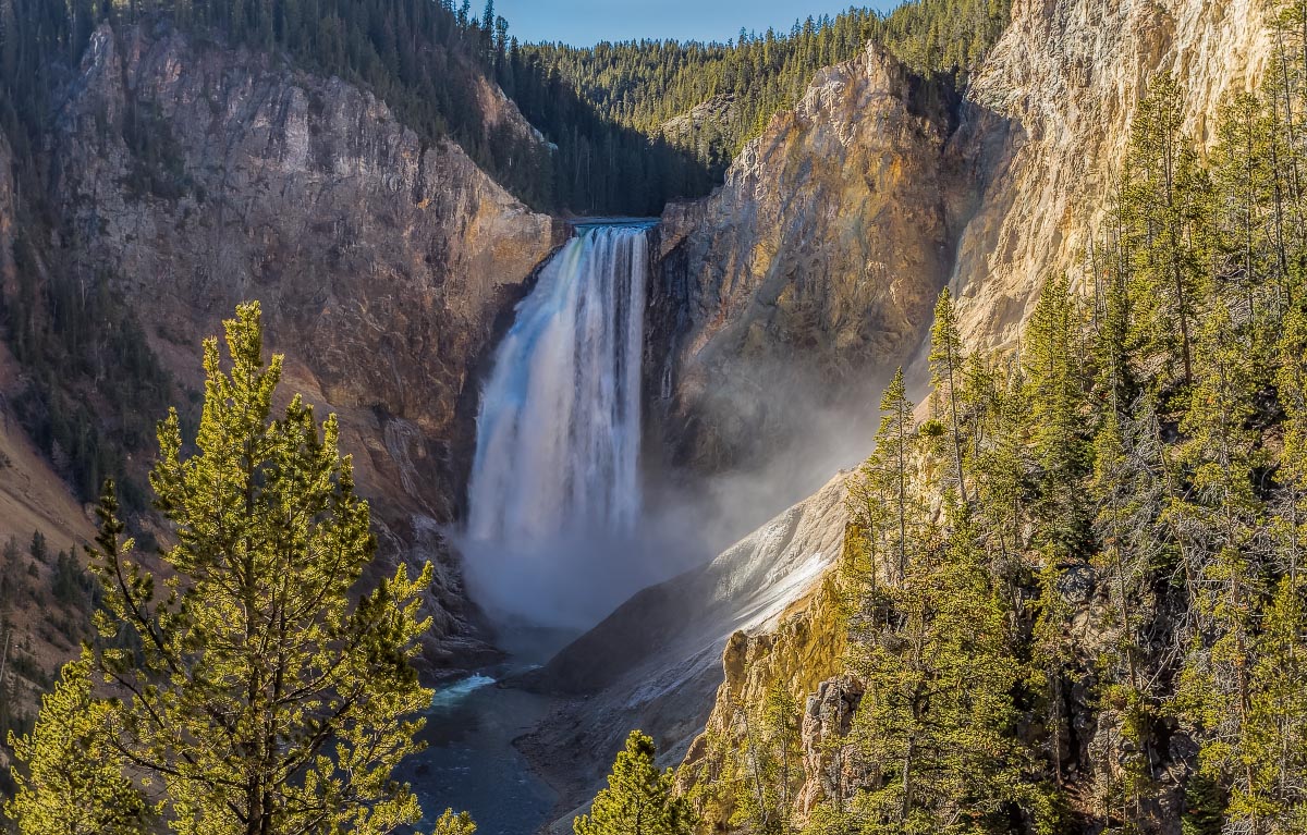 Lower Falls Yellowstone Wyoming