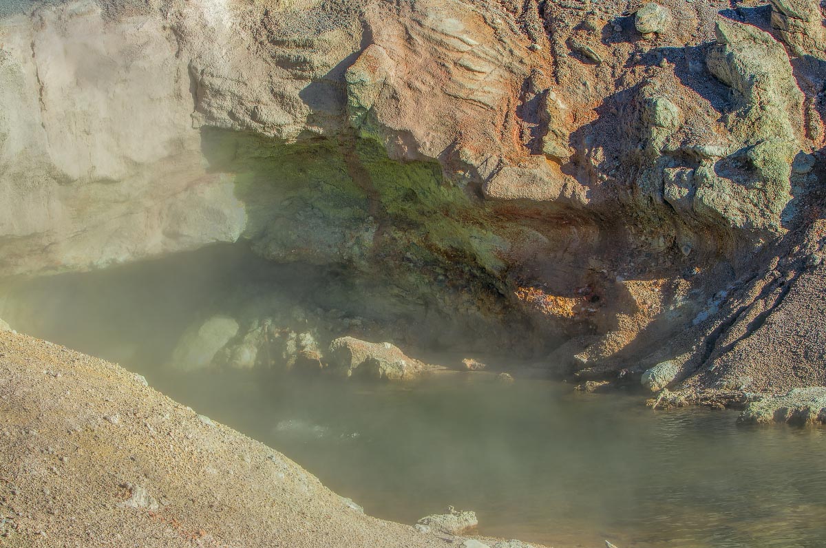 Green Dragon Spring Yellowstone Wyoming