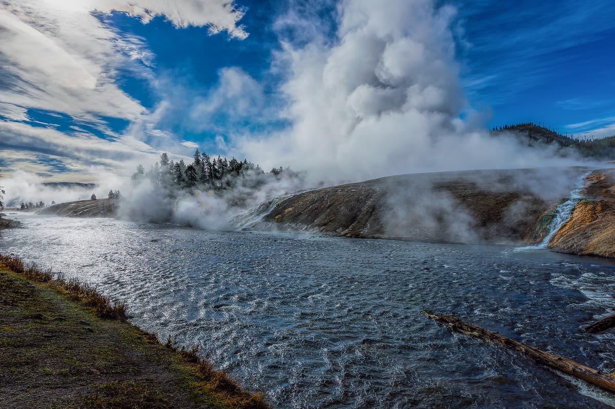 Firehole River Yellowstone Wyoming