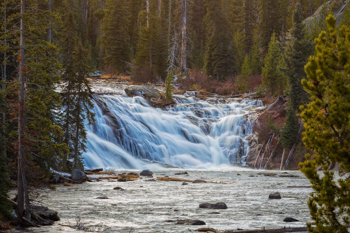 Lewis Falls Yellowstone Wyoming