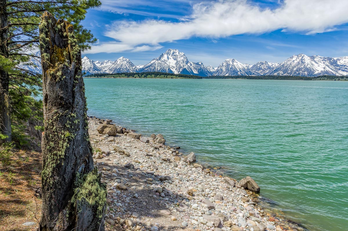 Jackson Lake Grand Teton National Park Wyoming