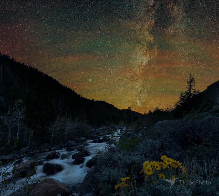 Sinks Canyon Milky Way