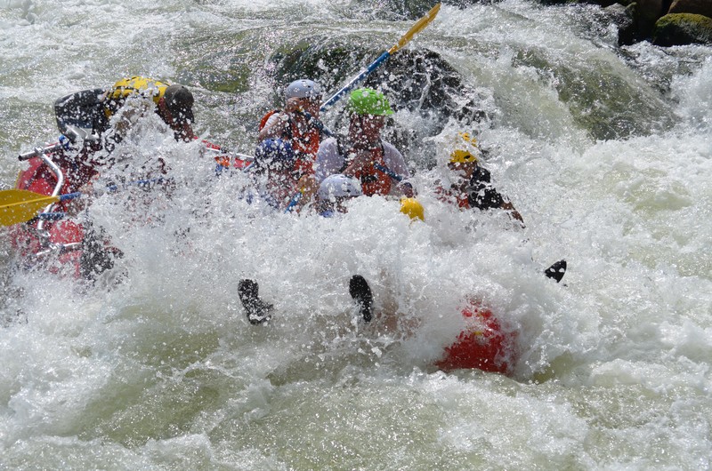 Wind River Canyon whitewater rafting Wyoming