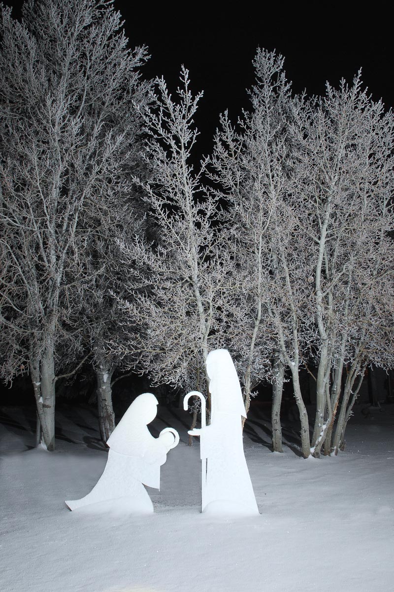 Hoarfrost Nativity