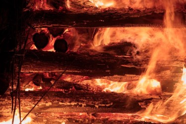 Louisiana Christmas Eve Bonfires