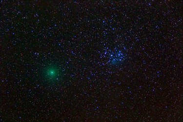 Comet Wirtanen and Pleiades Comet Wirtanen and Pleiades
